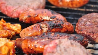 About when is your first BBQ of the year?
