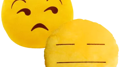 Ultra Plush 13" Emoji Pillows