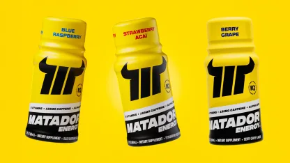 36-Pack: Matador Energy Shots Variety