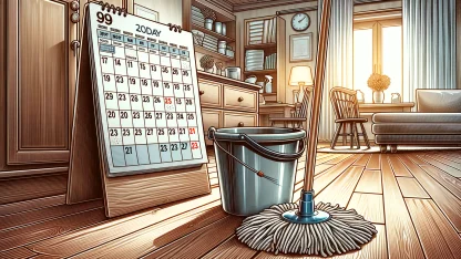 How often do you mop your hard floors?
