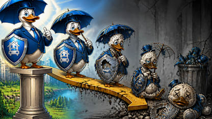 Insurance mascot devolution: Shoddy Goods 112