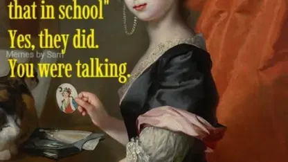 Nobody told me