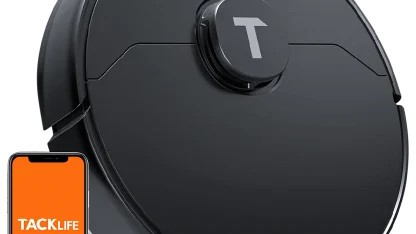 Tacklife S10 Pro Robotic Vacuum Cleaner with Mop, WiFi & LIDAR Navigation