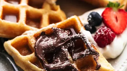 The best waffles are from: