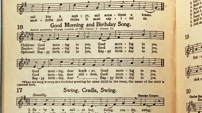Yes, You Can Sing Happy Birthday To You
