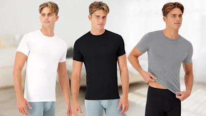 9-Pack: Hanes Originals SuperSoft Men's Crewneck T-Shirts (3x3 pack)