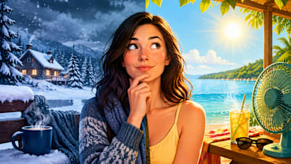 Which do you prefer: cold, dark days of winter or long, humid days of summer? Support your answer in the comments.