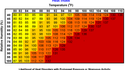 Heat Index/Wind Chill