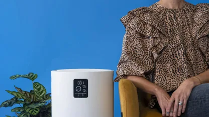 Our Happi 1500sqft HEPA Air Purifier with UV Light + 3 Replacement Filters