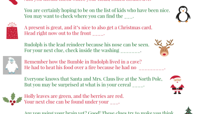 Scavenger hunt:: the hunt for 6...