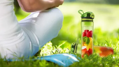 2-Pack: Letsfit Tritan Plastic Water Bottles (21 oz)