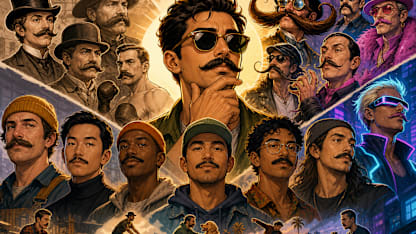 Where we at with mustaches these days?