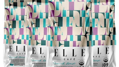4-Pack: ELLE Café Whole Bean Coffee