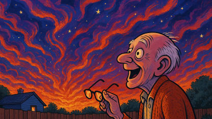 Glorious Sky Tonight!