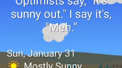 Meh weather