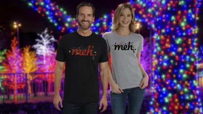 Mediocritee Classics and Meh Holiday Shirts
