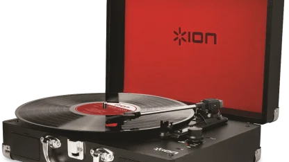 Ion Audio Vinyl Motion Portable Suitcase Turntable
