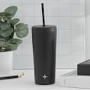 SideDeal Daily: 4-Pack: JoyJolt 20oz Vacuum Insulated Tumblers with Straw & Flip Lids