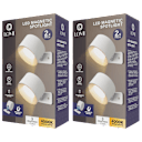 4-Pack: Lomi Rechargeable LED Magnetic Spotlights
