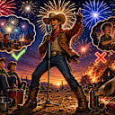 It's Singin' Cowboy Time: A Fireworks PSA
