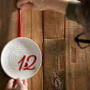Temp-tations 12-Piece Winter Woodland 6" Plates with Ribbons