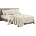 Bibb Home 6-Piece Rayon from Bamboo Sheets with SureGrip Straps