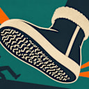 Kozy Soles High Top Slippers: Suck It, Lithgow