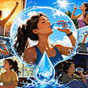 Do you stay well-hydrated all day?