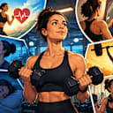 I go to the gym to: