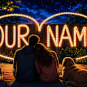 Our Name In (American Lighting LED Rope) Lights