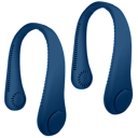 2-Pack: Pom Breeze Cooling Neck Fans