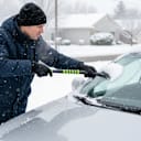 2-Pack: iHOM 26-Inch Snow Brush and Ice Scrapers