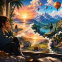 What's your go-to window daydream?