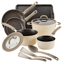 Rachael Ray Cook & Create 11-Piece Enameled Aluminum Cookware Set