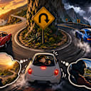 When life throws you a hairpin turn, what's your driving style?