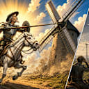 Have you ever gone full Don Quixote — committed to something you *knew* was a windmill?