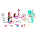 Barbie Careers Care Facility Playset with 4 Dolls