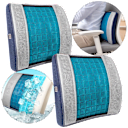 2-Pack: BLACK+DECKER Gel Lumbar Cushions with Cooling Gel