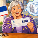 Wow-a $ 90 check to offset my medicare premiums is coming my way?