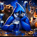 Drinking Terrible with Meh: The Blue-Beered
