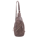 Poppy & Harper Ciara Sling Bag with Diagonal Zipper