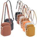 Poppy & Harper Triple Compartment Crossbody Bags