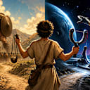 David's sling or NASA's slingshot — which shortcut would you rather pull off?