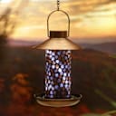 SideDeal Daily: Smart Solar Mosaic Glass Solar Bird Feeder