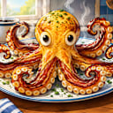 We Made Breakfast Octopus