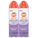 2-Pack: Off Clean Feel Insect Repellent Aerosol