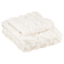 Comfort Spaces Ruched Faux Fur Throw & Pillow Cover Set