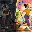 Doing chores without a podcast to listen to is: