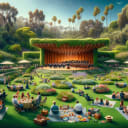 Casemates on the green! Pasadena Pops 2025 LA Arboretim
