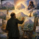 Cézanne painted the same mountain 70+ times, chasing something just out of reach. What's your version of that?